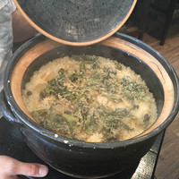 あそび割烹 さん葉か - 宮崎県椎葉村野菜の釜飯