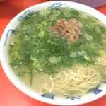 元祖長浜屋 - ラーメン(500円)