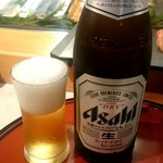 Tsukiji Sushidai - 瓶ビール：600円