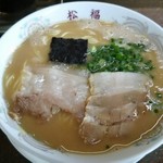 松福 - ラーメン(500円)2016.10