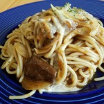 喫茶カルム - カレーと和えられています　2016.10