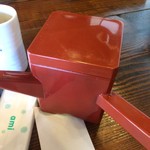 手打そば 中むら - 蕎麦湯。
      うまし。