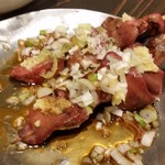 焼き鳥将太 - 焼き鳥将太　最初のレバー2本、おかわりもしちゃいました。