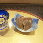 鮨処おざ喜 - イカゴロ味噌漬けルイベ 2016.10月