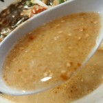 八番山ばりきや - 【2016.10.15(土)】ばりこてめん(並盛・100g)720円のスープ