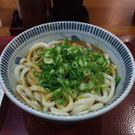 Rakugamaseimenjo - カレーうどん（大盛）に無料のねぎをトッピング！