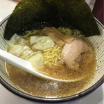 再来軒 - お子様ラーメン醤油 ネギぬき＋のり 300円