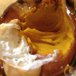 Pathisuriotondosu - 坊ちゃんかぼちゃのチーズケーキの中はしっとりかぼちゃ繊維が残ったチーズケーキ！