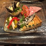 カッチャアルテゾーロ - 前菜盛り合わせ