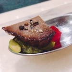 SALONE 2007 - 2016.9.  Ristretto/ 味覚の濃縮 牛タン・ロビオラ・フランボワーズ