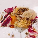 SALONE 2007 - 2016.9.  Mescolare/ 錯綜 鱈・ポレンタ・赤海老・エスプレッソ