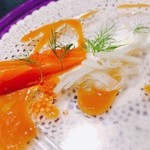 SALONE 2007 - 2016.9.  Finto/ 模造 鱒・カンパリ・オレンジ