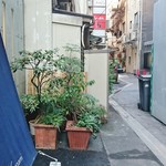 銀座 風見 - 店舗は路地裏