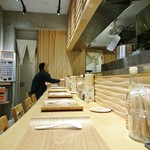 銀座 風見 - カウンター席