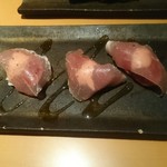 串焼とこころ 克 - 黒いちじく生ハム巻き