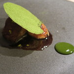 eclat - 28年10月　フォアグラと無花果　抹茶トリュフ