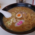 Ramen Gyouza Tsuru Hei - 味噌ラーメン600円（麺固め）　丼の直径24ｃｍ位