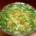 鮨 さいとう - 2016.10 蜆の味噌汁