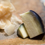 鮨 さいとう - 2016.10 水茄子、ガリ