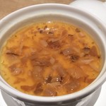 赤白 - フォアグラ茶碗蒸し。