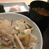 ぎんざ 一二岐 - ノドグロはフワッフワ。脂ごはんは美味しすぎ。