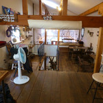 鉄と食 鐵屋 - カフェコーナー