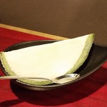 銀山亭 - 2016/10/9 メロンシャーベット