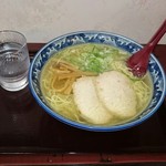 日の出食堂 - 塩味ラーメン  500円