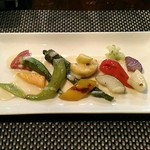 Goutte de Raisin - 有機野菜のソテー（ハーフ）