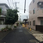 珈琲亭 ルアン - 雨が強くなってきた。