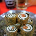 鶏あえず - 鶏肉と大葉のはさみ揚げ￥420