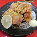 鶏あえず - 唐揚げ（モモ）￥280