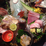 いかの墨 新潟駅前店 - いか、のどぐろ、ブリのお造り