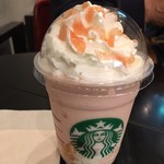 スターバックスコーヒー - ネクタリン ピーチ クリーム フラペチーノ® with ティー(=^x^=)ババロア増量だって