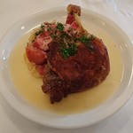 ラミティエ - メイン料理：鴨のコンフィ シュークルート添え