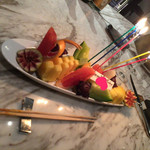 XEX WEST :: aburiyaki & sushi An - フルーツ盛り合わせ