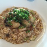 中国料理 竜苑 - 吉岡の竜苑謹製　牡蠣のリゾット…ヤヴァイです…