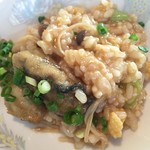中国料理 竜苑 - 吉岡の竜苑謹製　牡蠣のリゾット…ヤヴァイです…