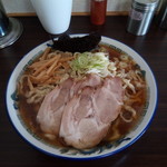 ケンちゃんラーメン - 中華そば普通盛油っぽく