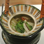 日本料理 潤花 - 土瓶の中は