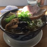 食い味の道有楽 - 雲吞麺、神無月スープにて(2016.10再訪)