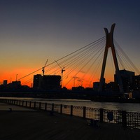 山形山　月島店 - 近所のサンセット