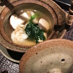 くろぎ - 土瓶蒸し．岩手の松茸，名残りハモ．