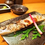 鮨処 竜敏 - 秋刀魚 塩焼き