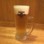 Sumibiyakiniku Takiya - 生ビール