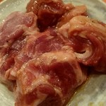 さっぽろジンギスカン千歳 - 追加ジンギスカン２皿目はアバラ1000円