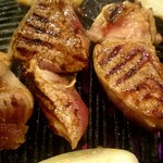 さっぽろジンギスカン千歳 - 焼き上がり