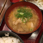 Naniwano Tonkatsuya Katsu An - 豚汁に変更