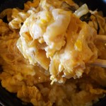 忍食堂 - 親子丼だよ。卵プルンで美味しいよ