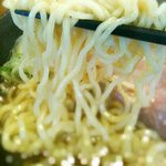 煮干らぁめん なかじま - ’１０・１１・１５ 麺のアップ